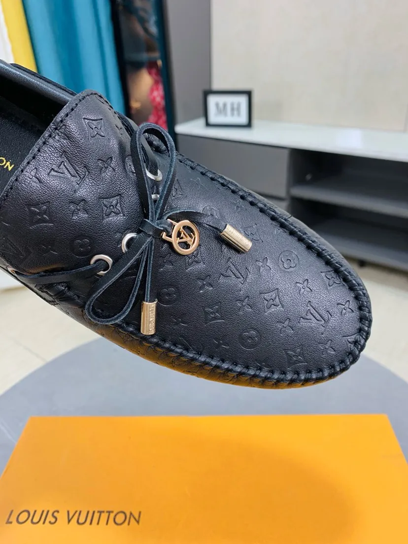 Men's men's shoes 💰458🌹🌹 Comes with full packaging [Louis Vuitton] LV Doudou shoe series, the leather materials used are all imported cowhide embossed 🐂The design is luxurious and elegant, perfectly interpreting the brand's luxury style 💪The upper is made of cowhide with imported genuine leather lining, it depends on the quality✅, code number: 38-44